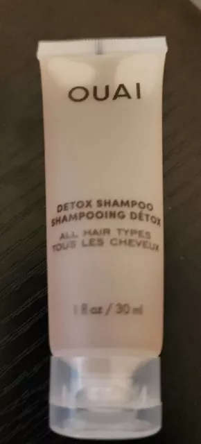 OUAI Detox Shampoo Travel Mini Size 1oz 30mL Sealed New All Hair Types