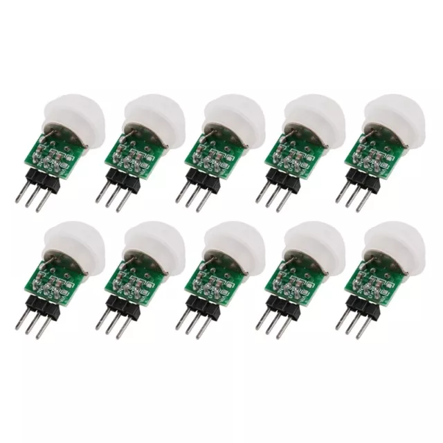 10 PièCes AM312  Module de Capteur Humain IR PyroéLectrique Infrarouge PIR 8919