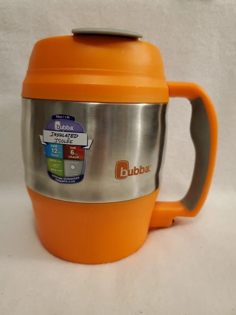 NEW UNUSED 52 oz. Bubba Keg ORANGE Stainless Steel Insulated Thermos Travel Mug