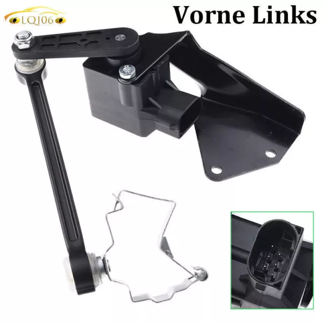 LEVEL SENSOR WITH linkages front axle for Audi A3 VW Golf 5 6 7 +