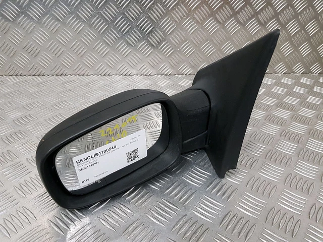 Rétroviseur Gauche Électrique à Peindre Clio 3 Phase 2 2009-2012 - Repiauto
