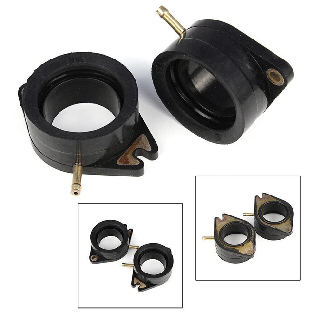 For Yamaha XV750 Virago 750 88-97 Carb Carburetor Intake Manifold Boots Adapter