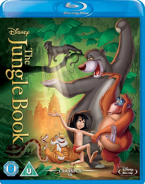 THE JUNGLE BOOK Blu-Ray (Brand New) Walt Disney Classics 19 £4.00 ...