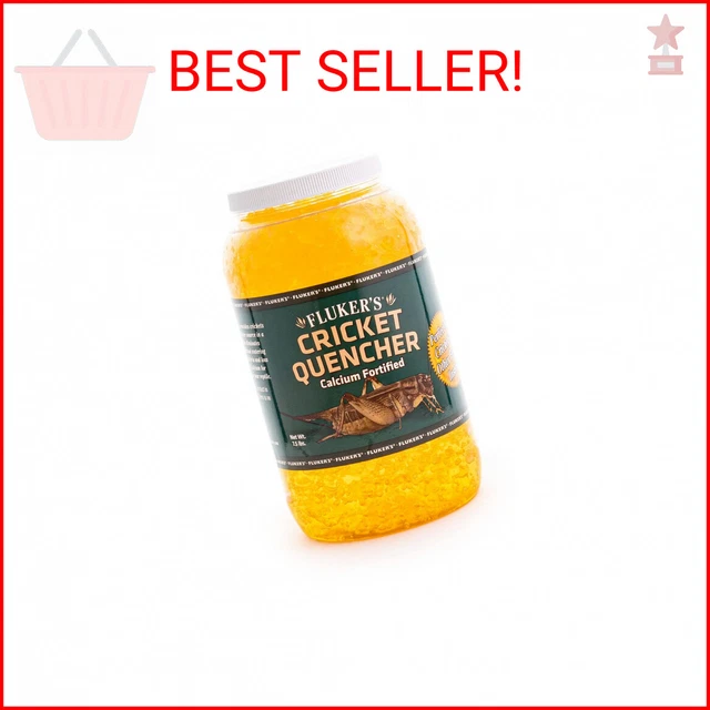 Fluker Labs SFK71203 Calcium Fortified Cricket Quencher, 7.5-Pound