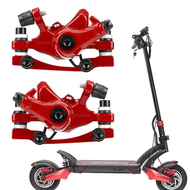 equlup Pinza Freno a Disco per Scooter, Freno per Scooter Elettrico Sostituzione Pinza Lato Destro Accessorio per Disco Freno Meccanico Universale in Lega di Alluminio per Scooter Elettrico