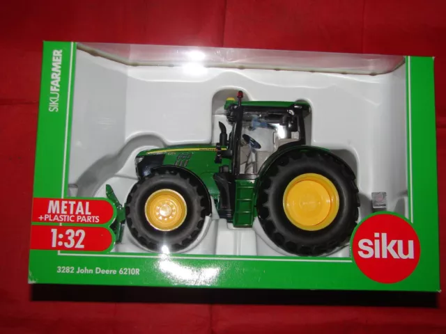 Siku 3282 Siku 3282 Tracteur John Deere 6210R 4006874032822 -   - Le magasin spécialisé de jouets Bruder avec une gamme  complète comprenant des pièces Bruder. Aussi les marques Siku, Kids Globe