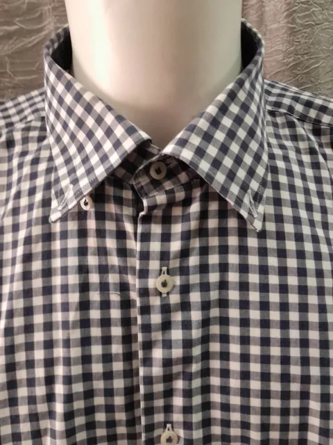 camicia uomo cotone bucalo taglia XXXL maniche lunghe collo 18,547