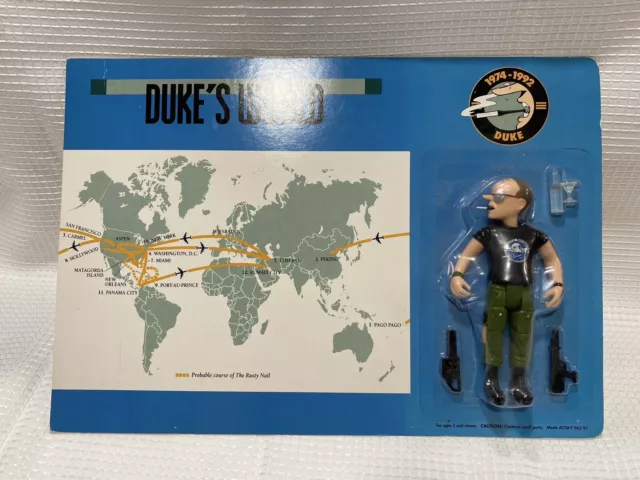 Doonesbury's Comic Uncle Duke SEALED FIGURE Duke's World Vintage 1992 NIP NEW!