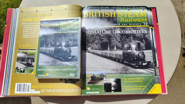 DeAgostini British Steam Railways Magazine & DVD #73 Miniature Locomotives
