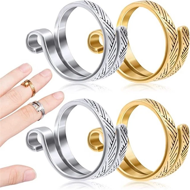 Ring Sewing Accessories Yarn Guides Knitting Loop Crochet Crochet Finger Ring
