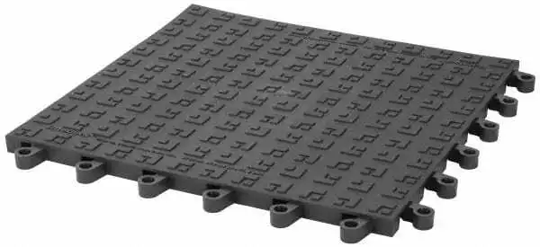 Wearwell 18" Long x 18" Wide x 7/8" Thick, Anti-Fatigue Modular Matting Soft ...