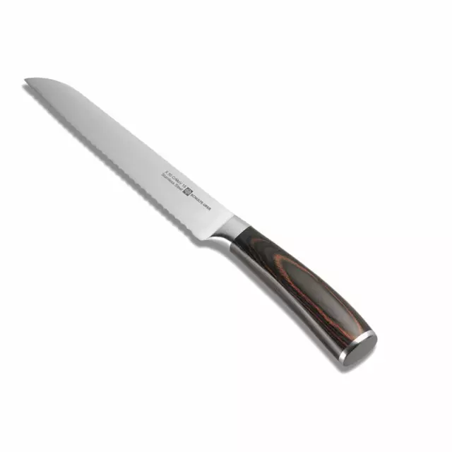 Schulte-Ufer Brotmesser Riku Küchenmesser Messer Klingenstahl Schichtholzgriff