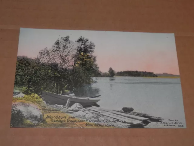 Island Pond Nh - 1907-1915 Era Postcard - Near Conley's Grove  Rockingham County
