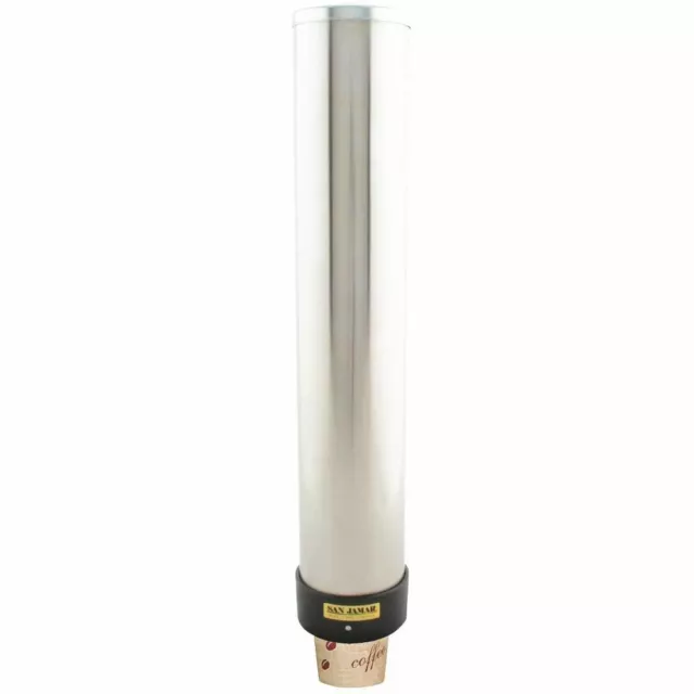 San Jamar Wandmontage Becher Spender 6/10oz Edelstahl