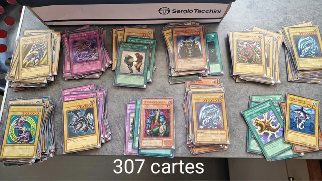 CARTE YU-GI-OH 1996 gros lot de cartes (250-300 cartes) EUR 50,00