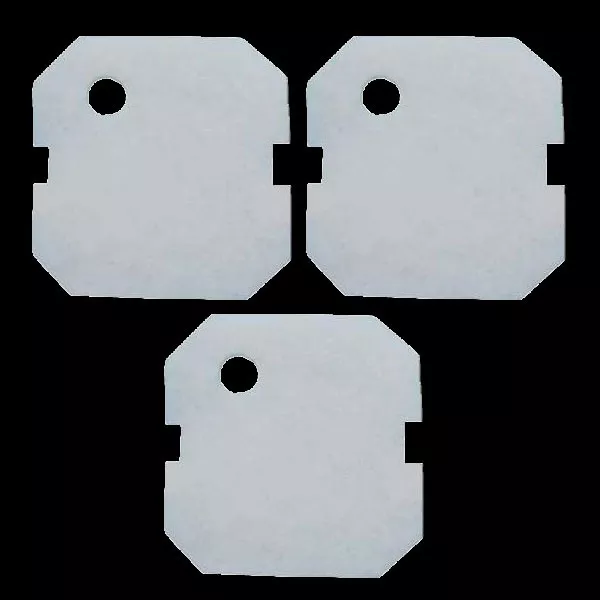 3-Pack Replacement White Filter Pad for Jebao 503 Canister External Filter