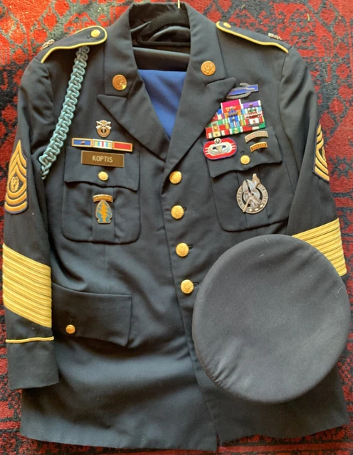 US ARMY COMMAND Sergeant Major Blue Dress Uniform £823.33 - PicClick UK