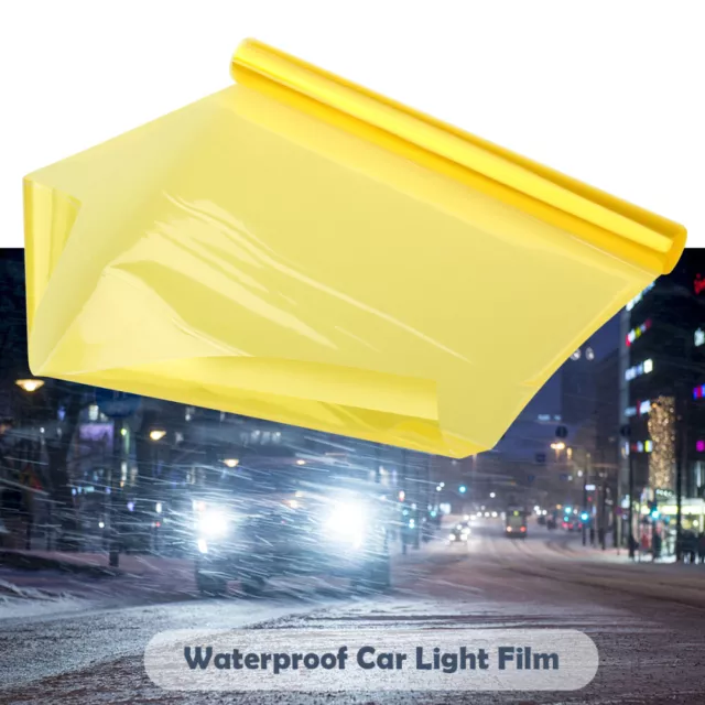 Car Headlight Film Tint Tail Fog Vinyl Window Cover Sticker Design