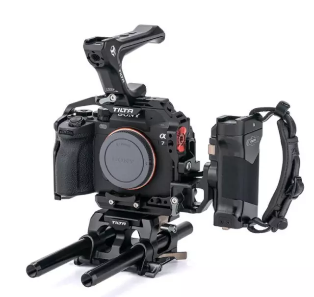 Tilta TA-T30-FCC-B Sony a7m4 Full Camera Cage Basic Kit for Sony A7 IV S3 A9 R3