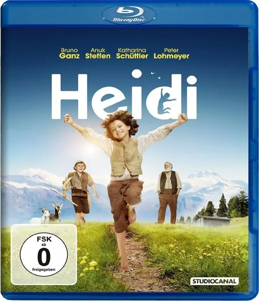 Heidi - Ganz,Bruno/Steffen,Anuk    Blu-Ray Neu