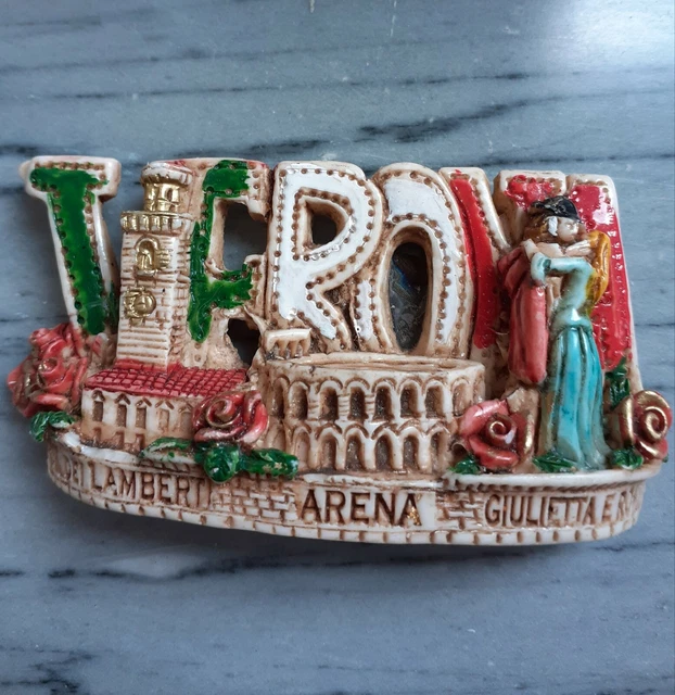 Calamita Frigo 3D Isola D'Elba - Souvenir In Resina, Toscana, Idea Regalo