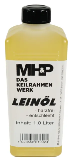 Aceite de linaza MH+P / aglutinante para pinturas al óleo, 1L