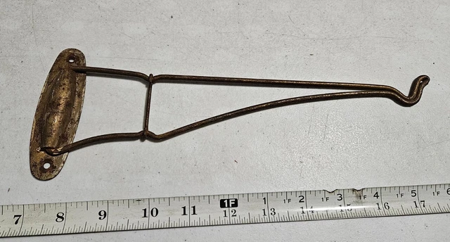 Vintage Metal Folding Hanging Plant Hook