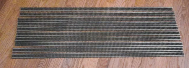 (10) Pieces Atlas HO 36" Code 100 Nickel Silver Flex Track