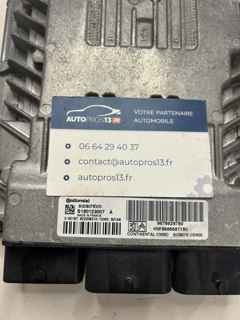 Calculateur Moteur (ECU) CITROËN C4 Picasso 1.6 HDI - Réf Bosch 0281013334 - Occasion à Décoder
