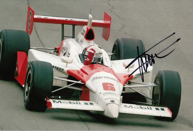 Gil de Ferran Hand Signed Indianapolis 500 Winner Photo 12x8 6.