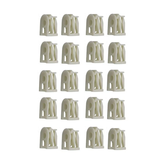 CPJJ 10 Pezzi Auto Cofano Isolamento Pad Titolare Clip,Auto Cappuccio Plastica Fibbia Fissaggio Fermo,Accessori Universali Per Auto,Adatto Alla Maggior Parte Delle Auto,Dei Furgoni e Dei Camion