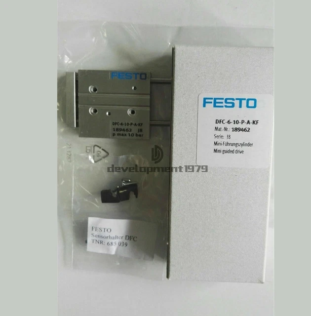 Un mini attuatore guidato FESTO DFC-6-10-P-A-KF 189462 nuovo