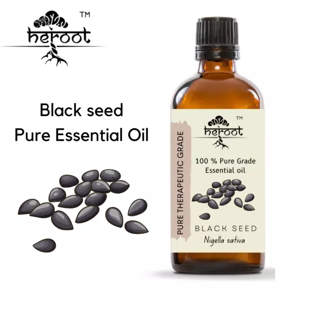 Black seeds 100% Pure Essential Oil Natural Therapeutic Grade weight loss