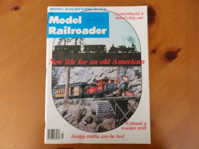 MODEL RAILROADER Magazine May 1977