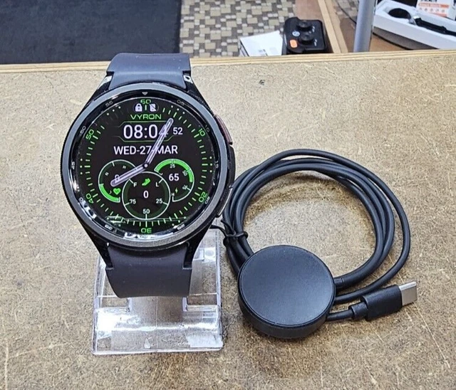 SAMSUNG GALAXY WATCH6 Classic SMR960 47mm Smart Watch Black £170.00