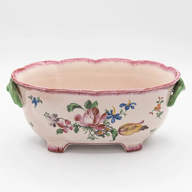 Ancien Pot De Chambre En Faïence – K&G Lunéville – Modèle Les Roses – France