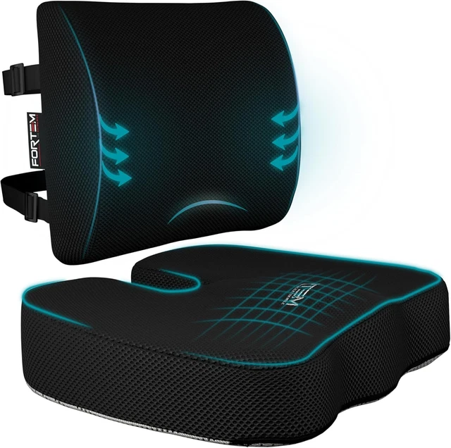 LUMoony Cuscino Imbottito Per Sedia, In Cotone, 2 Pezzi, Comodo, Per La Seduta Dell'auto, Per La Casa, La Cucina, Il Giardino, La Sala Da Pranzo