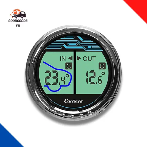 Carlinea Thermomètre Intérieur/Extérieur -30°/ +50° Hi-Tech