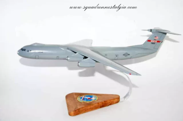 Lockheed Martin® C-141b Starlifter, 155th Airlift Squadron, 18" Mahogany Scale