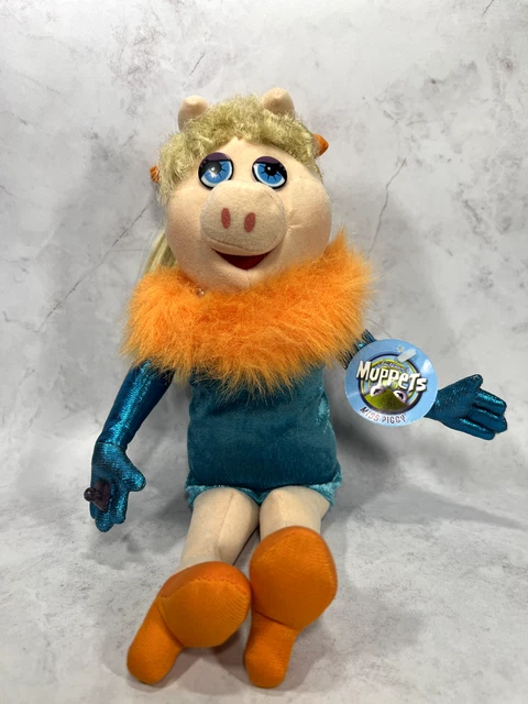 12" Jim Henson TM Miss Piggy Muppet's Stuffed Plush Animal Toy Play Doll