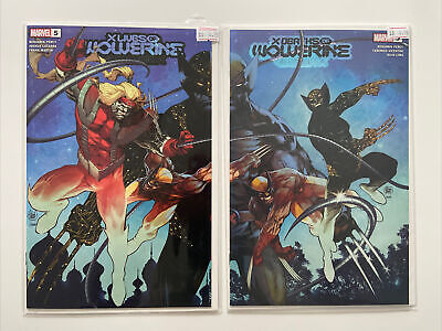X Lives & X Deaths Of Wolverine #5 Adam Kubert Connecting Covers Bag & Boarded