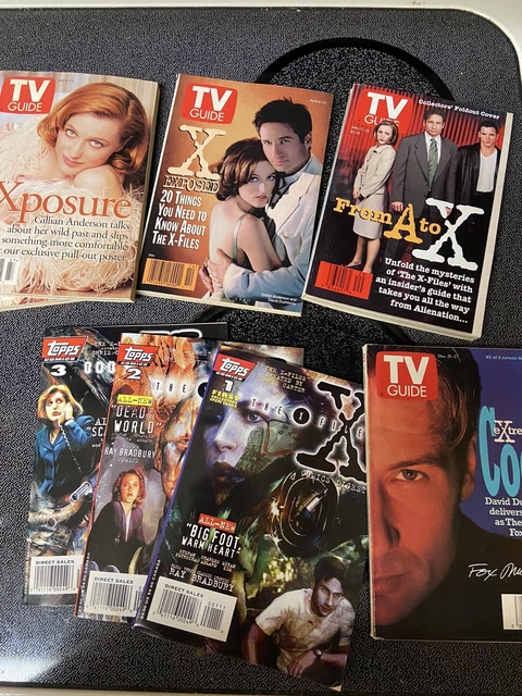 X-Files Comics Digest Set 1 2 3 Topps Comics 1995 Includes 5 TV Guides