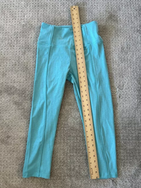 Marika Leggings Aqua Size Capri Med.  New Without Tags No Pockets