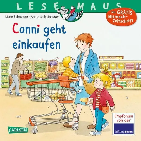 LESEMAUS 82: Conni geht einkaufen (82) Schneider, Liane: 620718-2