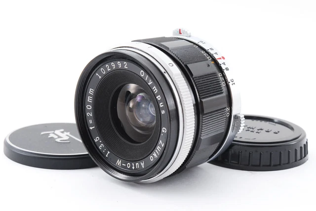 [As-Is] Olympus G Zuiko Auto-W 20mm f/3.5 MF Lens From JAPAN