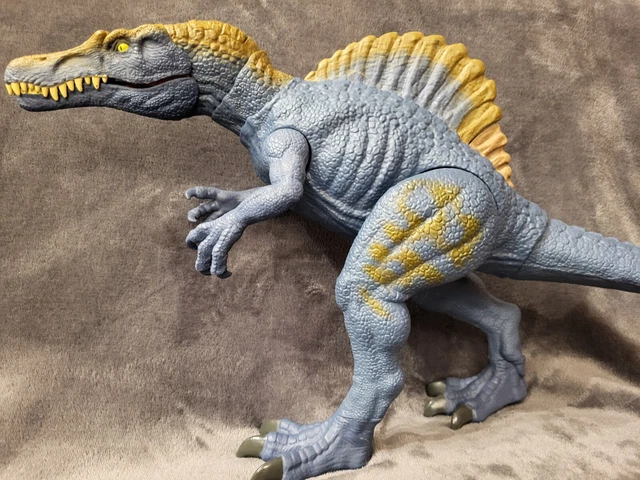 Mega Rar SPINOSAURUS BATTLE DAMAGE MATTEL, Jurassic World MEGA RAR Dinosaurier ...