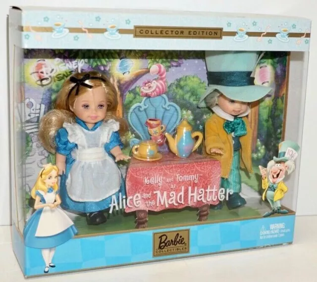 2002 Alice and the Mad Hatter Kelly & Tommy Barbie (57577)