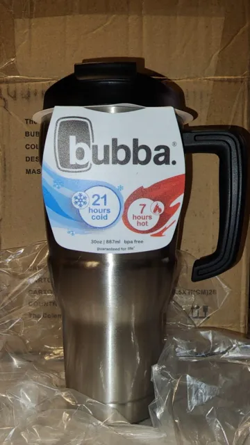 Bubba Hero Xl Vacuum-Insulated Stainless Steel Travel Mug, 30 Oz., Stainless