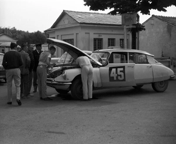 Raymond Ponelle #Citroën Sm #Rally 1972
