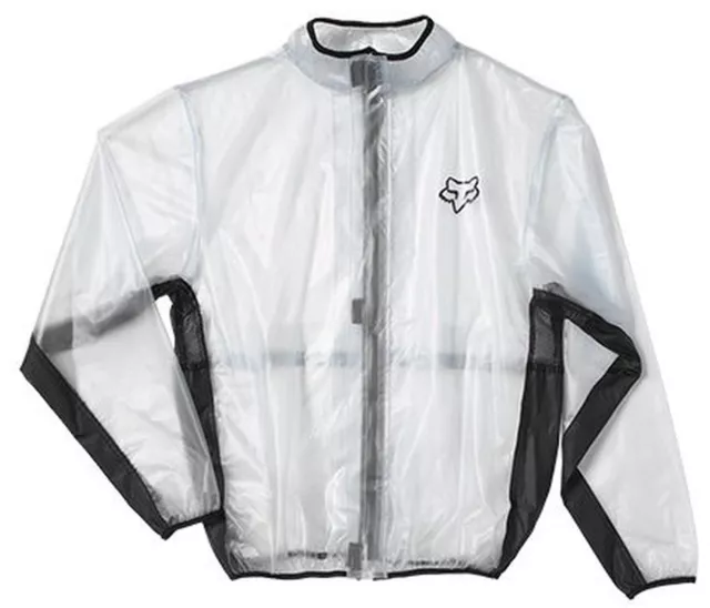 Jacket Cross Waterproof Fox Fluid MX Black
